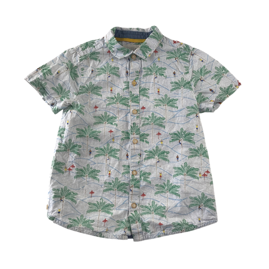 White Stuff 5-6 years white shirt