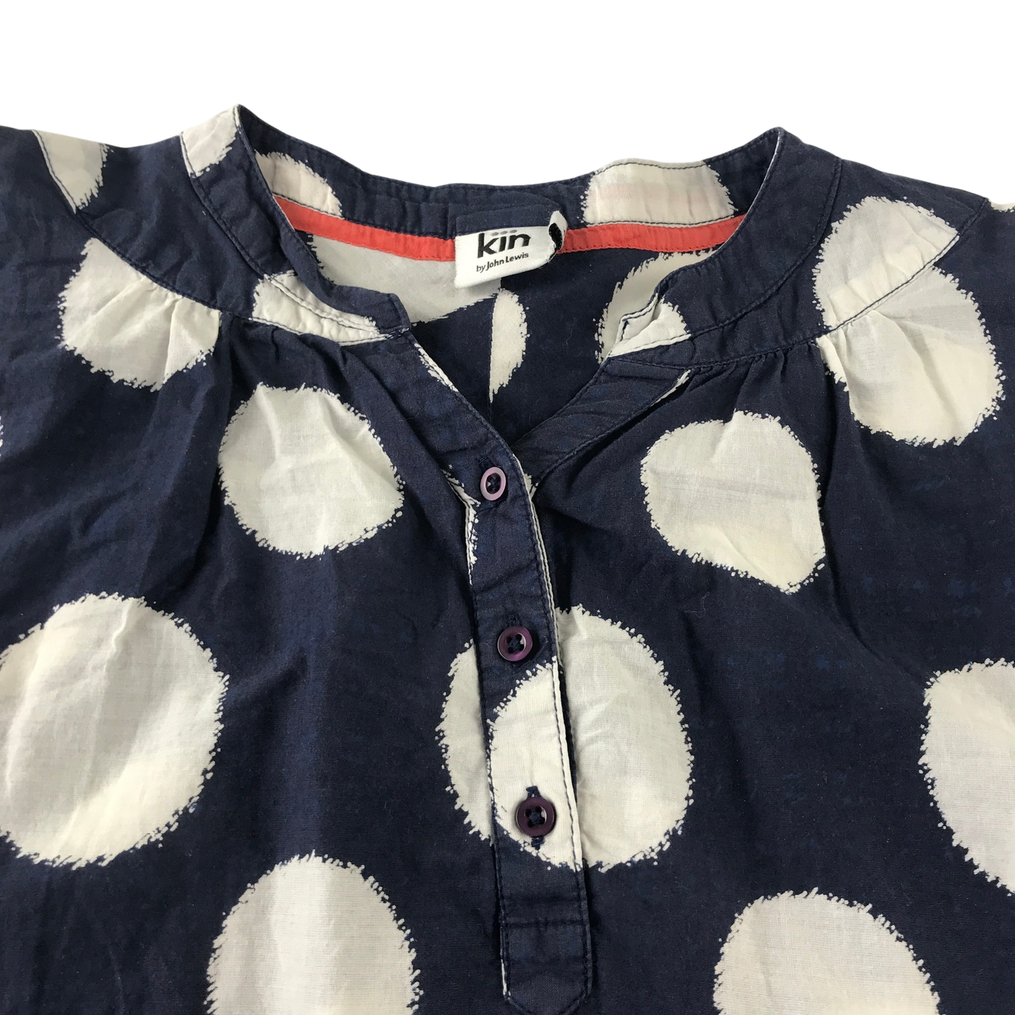 John Lewis 9 years blue blouse