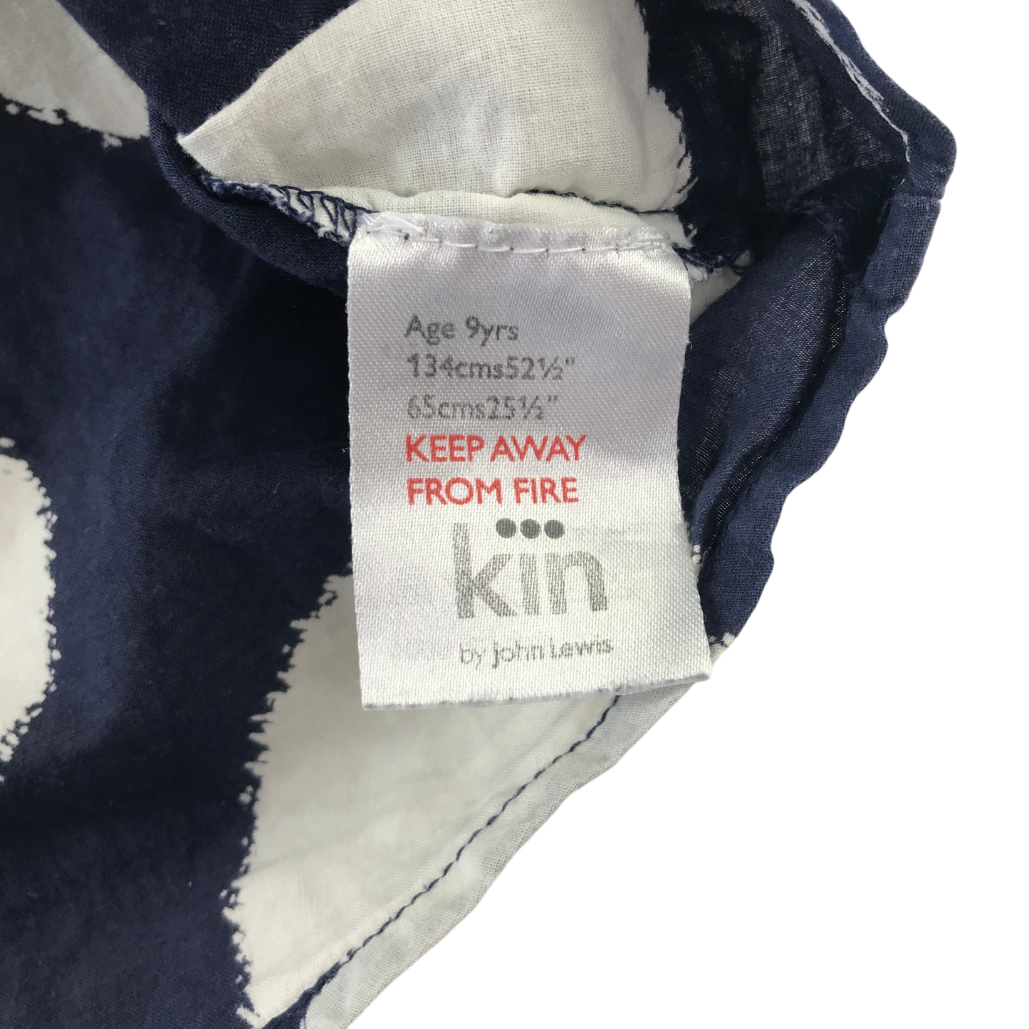 John Lewis 9 years blue blouse