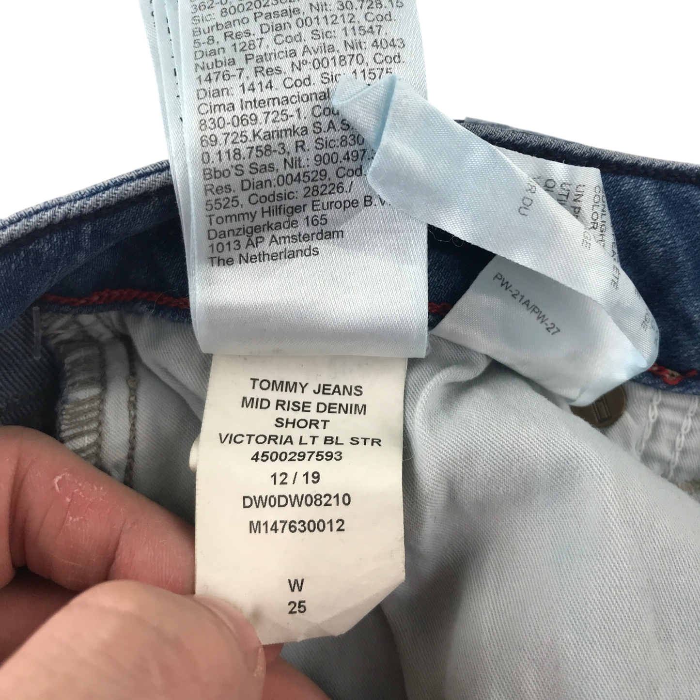 Tommy Hilfiger XXS blue shorts
