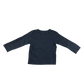 YD T-Shirt 5-6 Years Navy Heart Print Long Sleeve