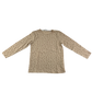 H&M T-Shirt 5-6 Years Beige Polka Dot Print Long Sleeve Cotton
