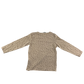 H&M T-Shirt 5-6 Years Beige Polka Dot Print Long Sleeve Cotton
