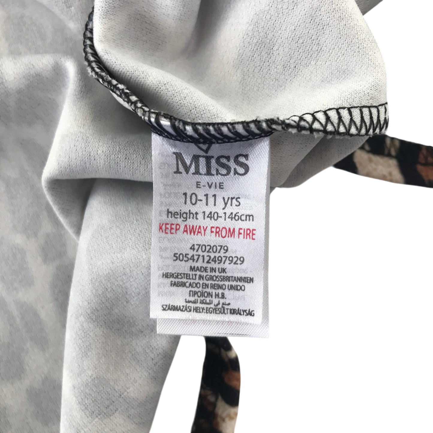 Miss E Vie 10-11 years animal dress