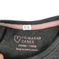 Primark T-Shirt 5-6 Years Dark Grey Swan Print Long Sleeve