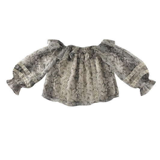 River Island 9-10 years animal blouse