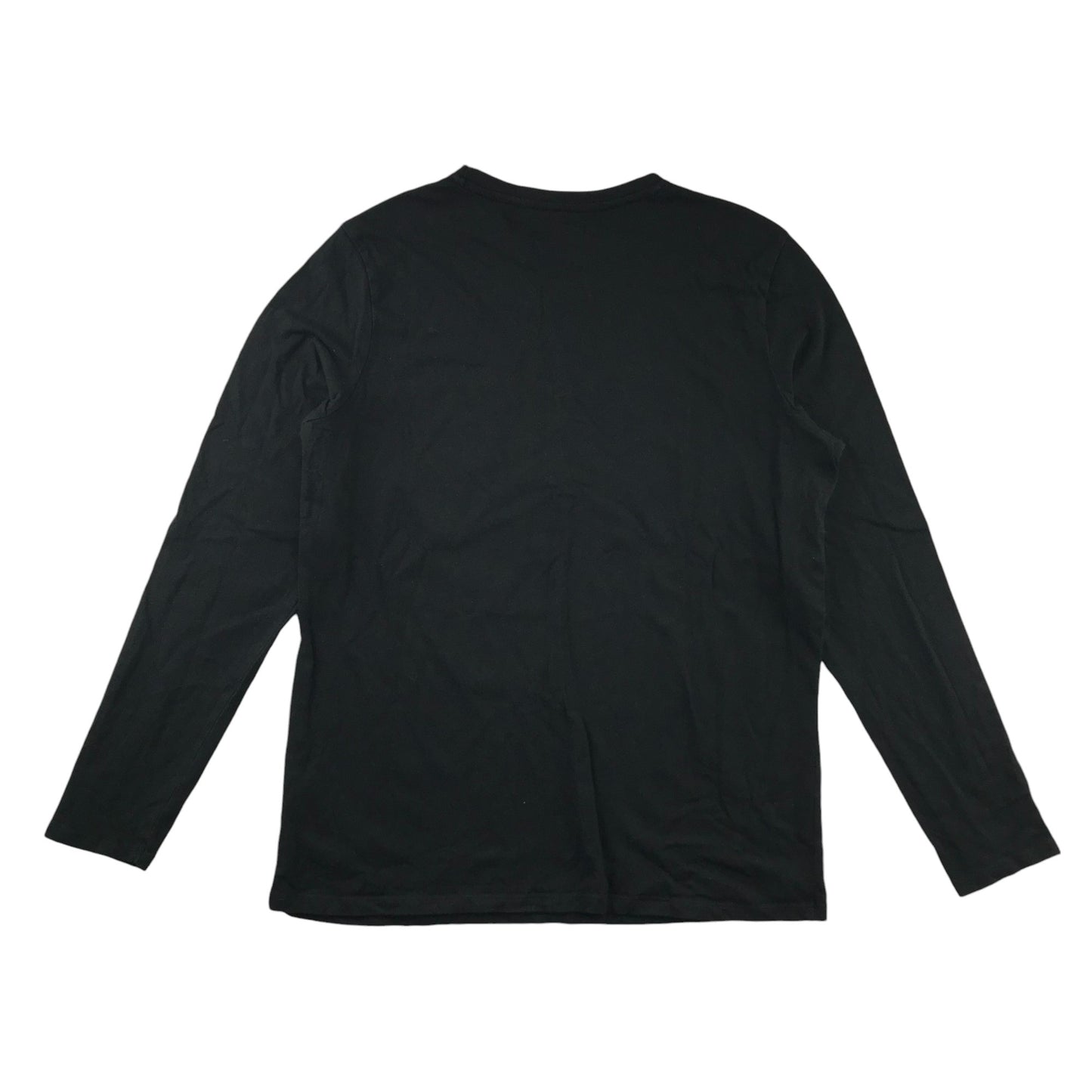 Primark Festive T-Shirt 14-15 Years Black Santa Football Graphic