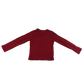 Next T-Shirt 5-6 Years Red Knit Long Sleeve Cotton