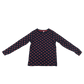 George T-Shirt 5-6 Years Navy Red Polka Dot Print Long Sleeve Cotton