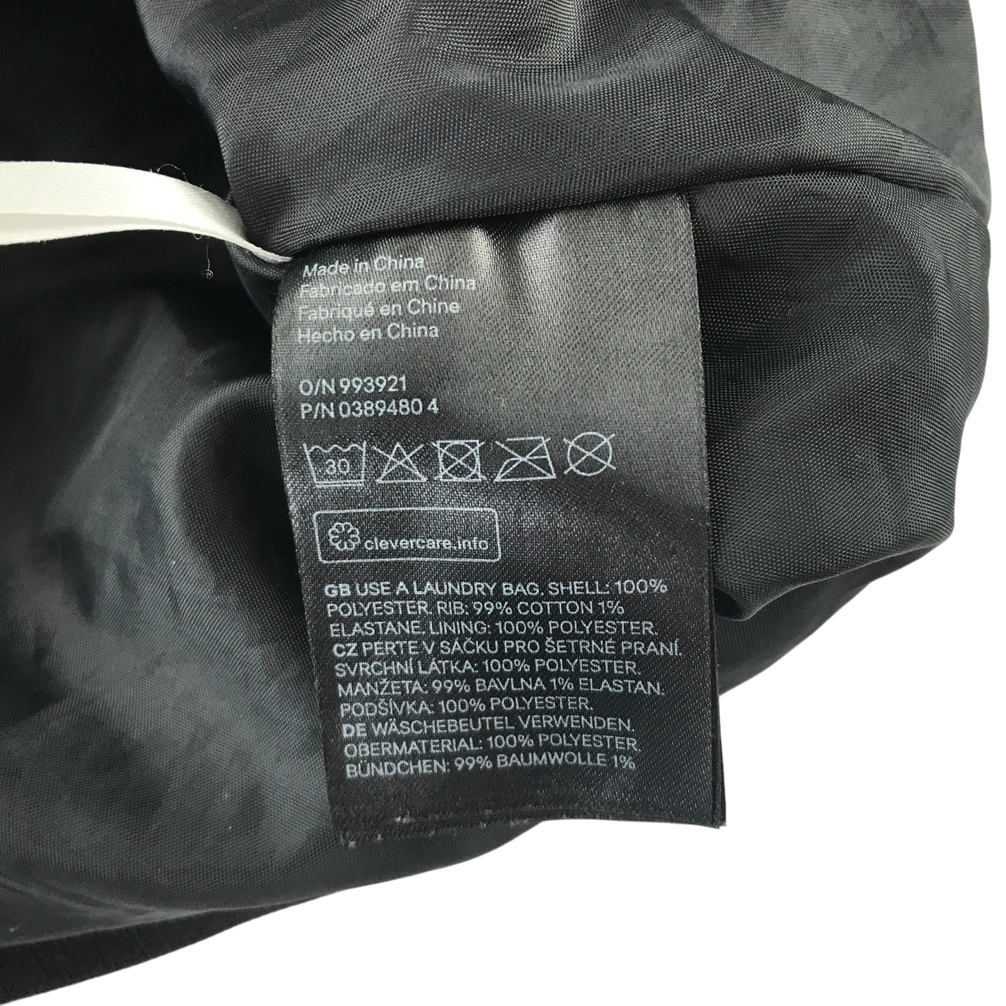 H&M 7-8 years black jacket