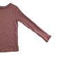 H&M T-Shirt 5-6 Years Pink with Gold Heart Print Long Sleeve Cotton
