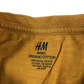 H&M T-Shirt 5-6 Years Yellow Long Sleeve Cotton