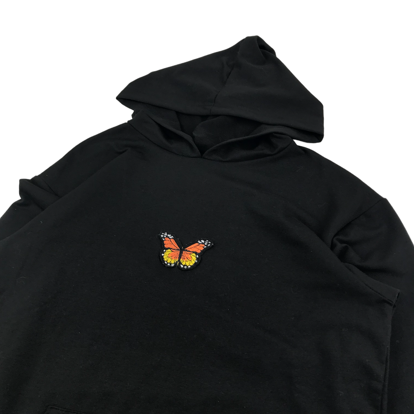 Shien Hoodie Adult S Grey Butterfly Pullover