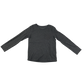 Primark T-Shirt 5-6 Years Grey Glitter Long Sleeve