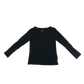 H&M T-Shirt 5-6 Years Black Long Sleeve Cotton