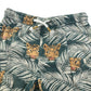 M&S shorts 5-6 years khaki floral print design cotton