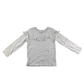 Primark T-Shirt 5-6 Years White Long Sleeve
