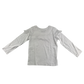 Primark T-Shirt 5-6 Years White Long Sleeve
