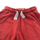 Next shorts 5-6 years red plain jersey with white draw strings
