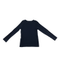 Nutmeg T-Shirt 5-6 Years Navy Rib Long Sleeve