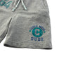 George shorts 5-6 years grey  jersey with green detailing