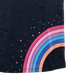 Mountain Warehouse T-Shirt 5-6 Years Navy Rainbow Print Cotton