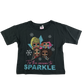 George T-Shirt 5-6 Years Grey Sparkly Print Cotton