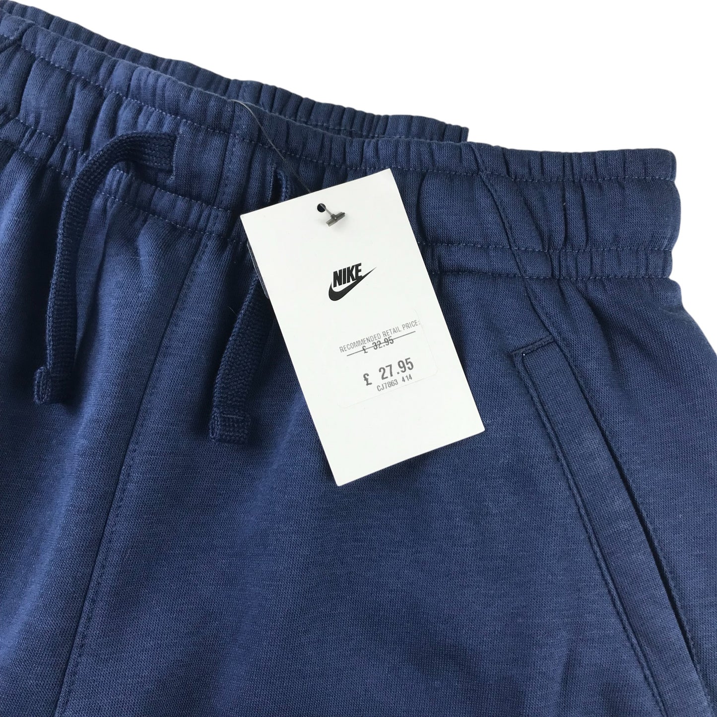 Nike joggers 13-14 years navy blue casual with logo