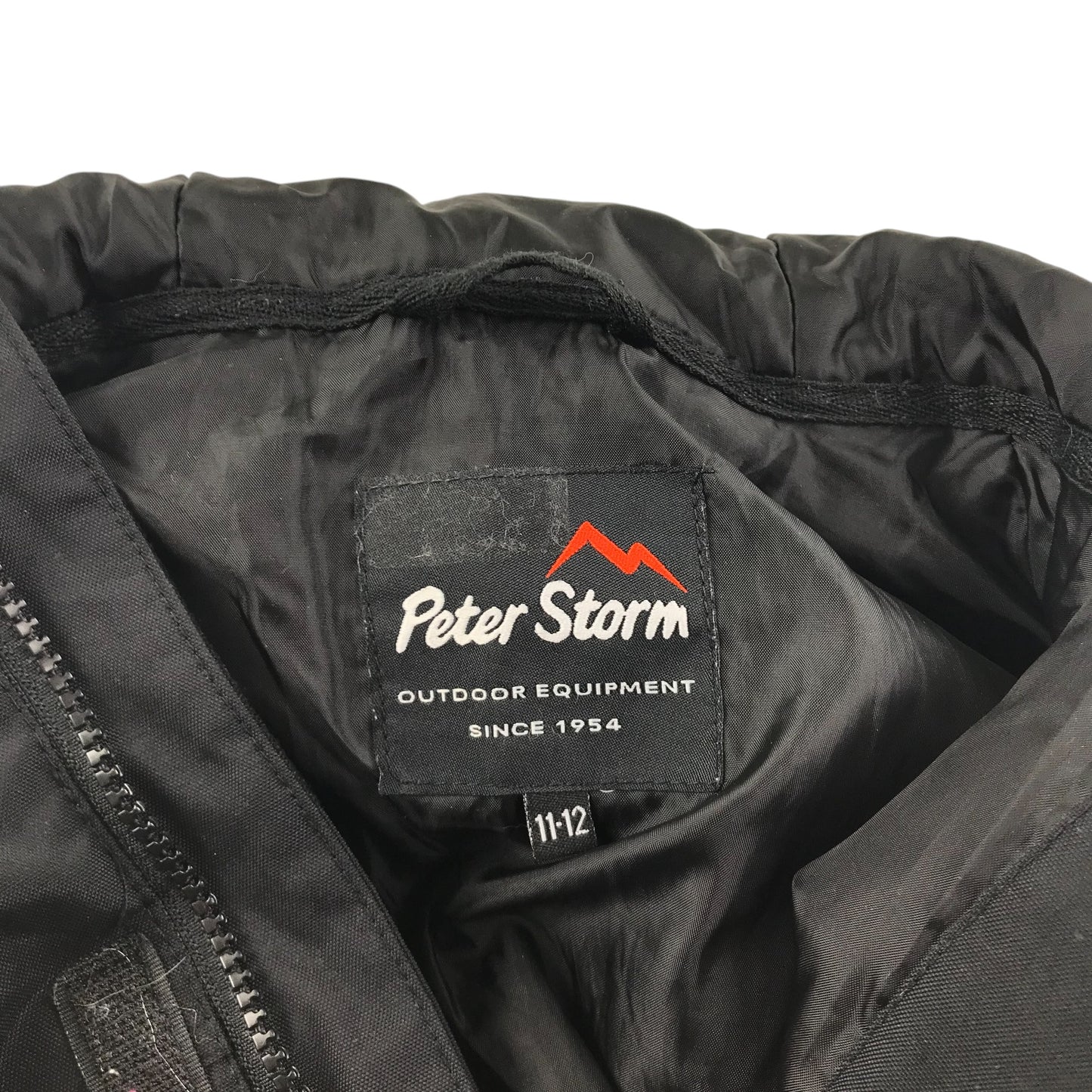 Peter Storm jacket 11-12 years black warm lined