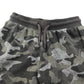 M&Co shorts 6-7 years grey camo design jersey
