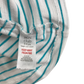 Mini Club T-Shirt 5-6 Years White Blue Stripe Frill Detail Cotton