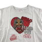 George T-Shirt 5-6 Years White Heart Print Cotton