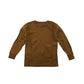 Next T-shirt Age 5-6 Mustard Yellow Brown Dinosaur Long Sleeve Cotton