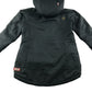 Didriksons 1913 Skiing jacket 7-8 years grey warm lining brown interior waterproof