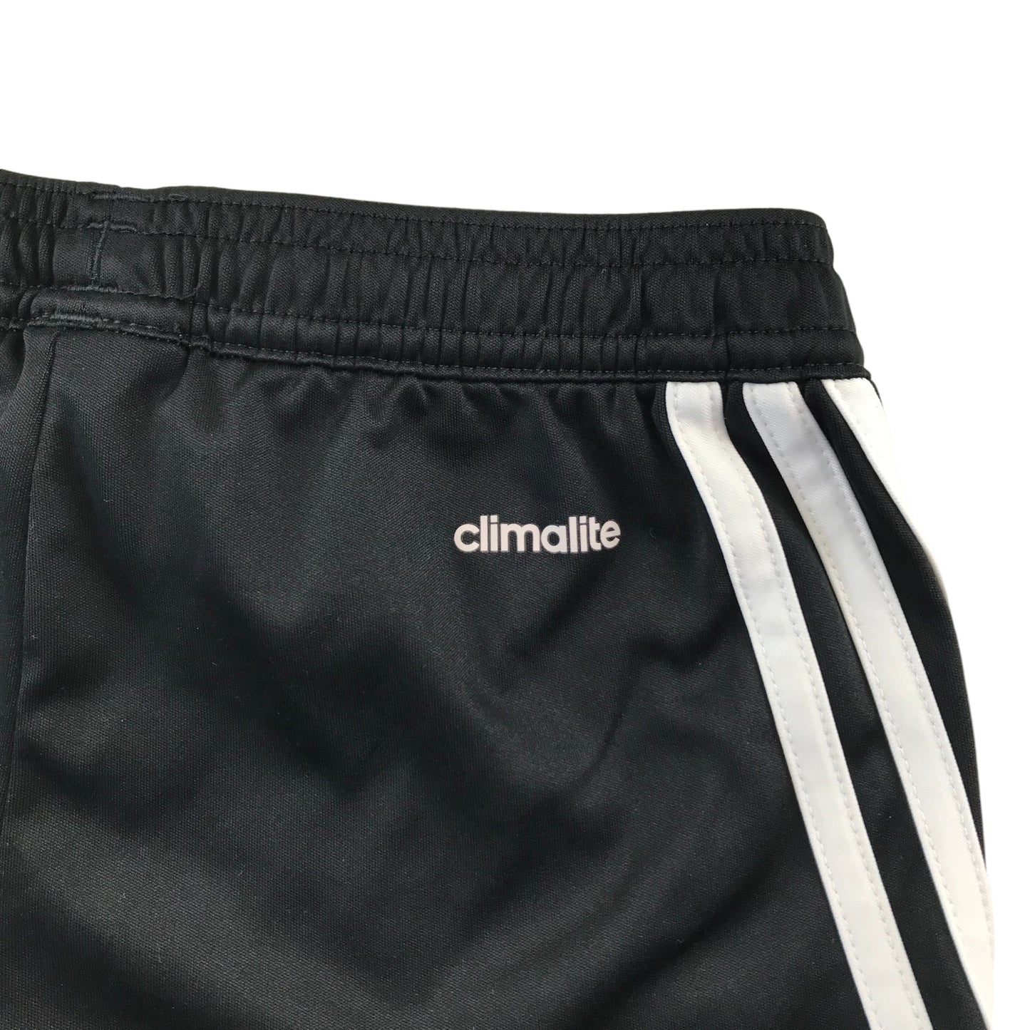 Adidas Sport Shorts Age 7-8 Black and white Football Style