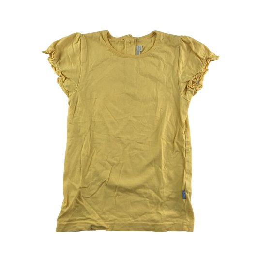JoJo Maman Bebe Dress 5-6 Years Yellow Cotton