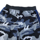 Next shorts 6-7 years navy and blue camo design cotton