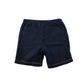 John Lewis shorts 6-7 years navy with orange detailing cotton