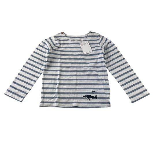 The White Company 5-6 years white t-shirt