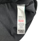 M&S T-Shirt 5-6 Years Grey Charcoal Sequin Text Design
