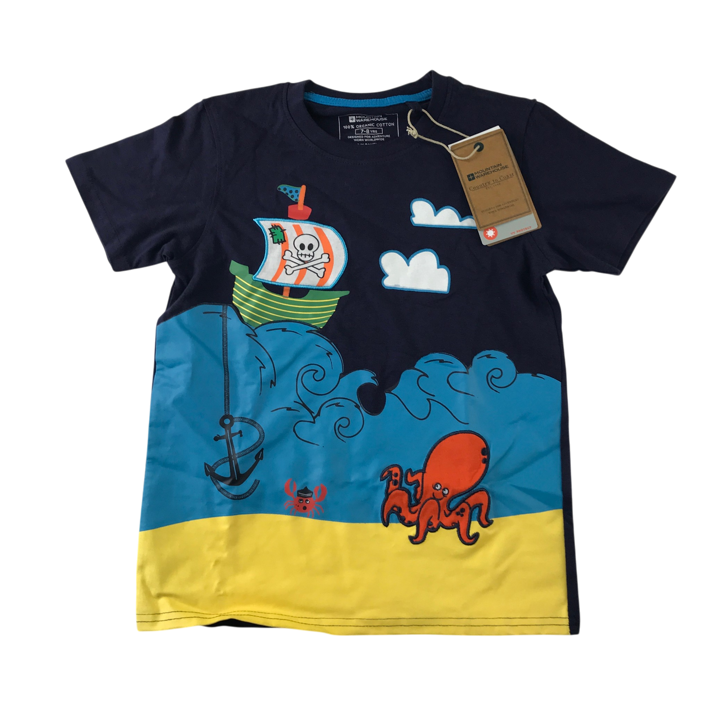 Mountain Warehouse 7-8 years blue t-shirt