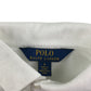 Ralph Lauren Polo Shirt 5-6 Years White with Frilled Collar and Pink Embroidered Logo Cotton