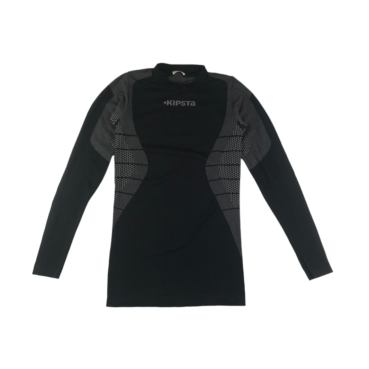 Decathlon Thermal Top Age 10-11 Black Kipsta Long Sleeve Under Layer