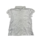 Ralph Lauren Polo Shirt 5-6 Years White with Frilled Collar and Pink Embroidered Logo Cotton