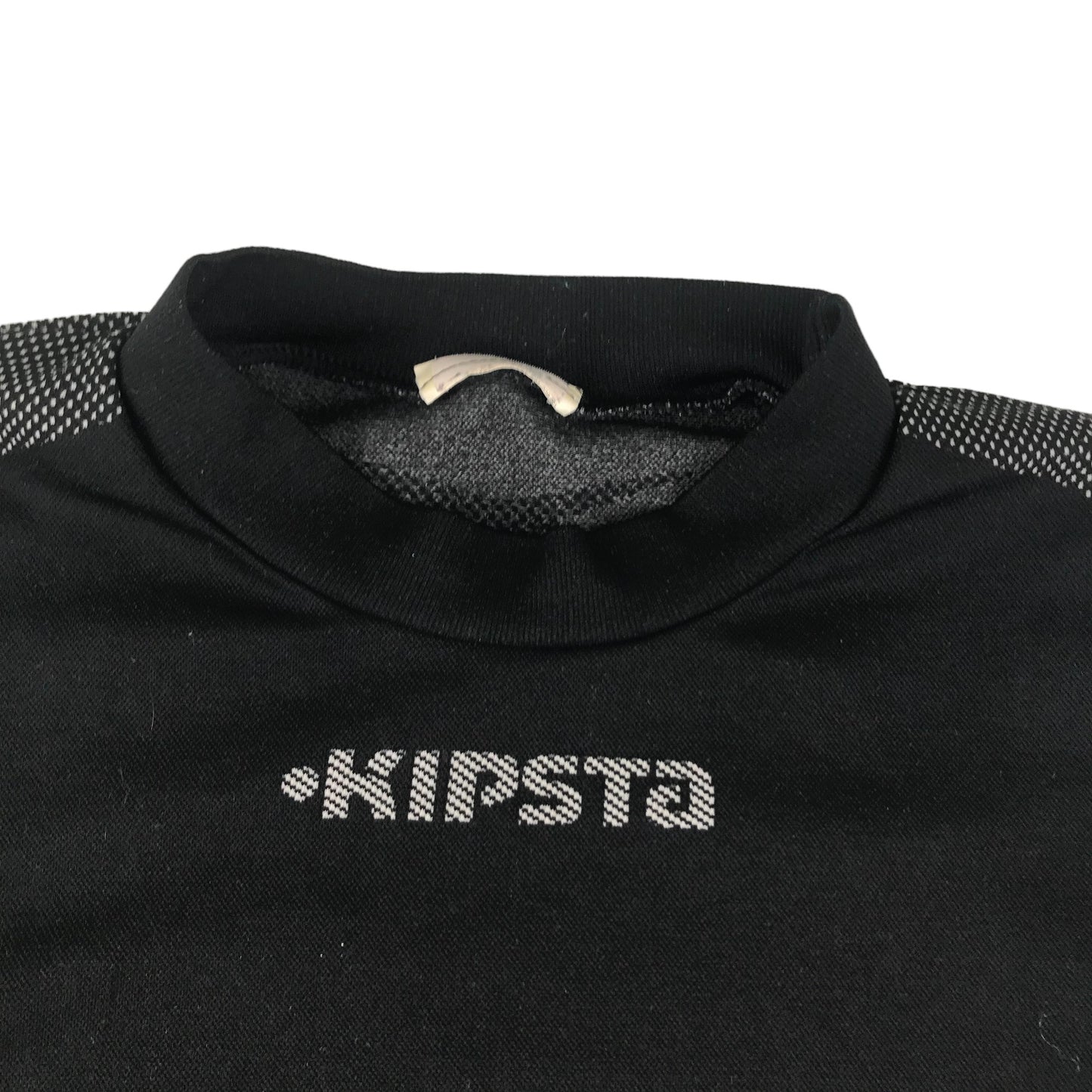 Decathlon Thermal Top Age 10-11 Black Kipsta Long Sleeve Under Layer