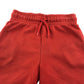 Primark shorts 7-8 years red plain jersey