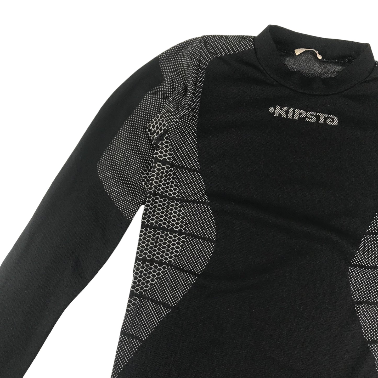 Decathlon Thermal Top Age 10-11 Black Kipsta Long Sleeve Under Layer