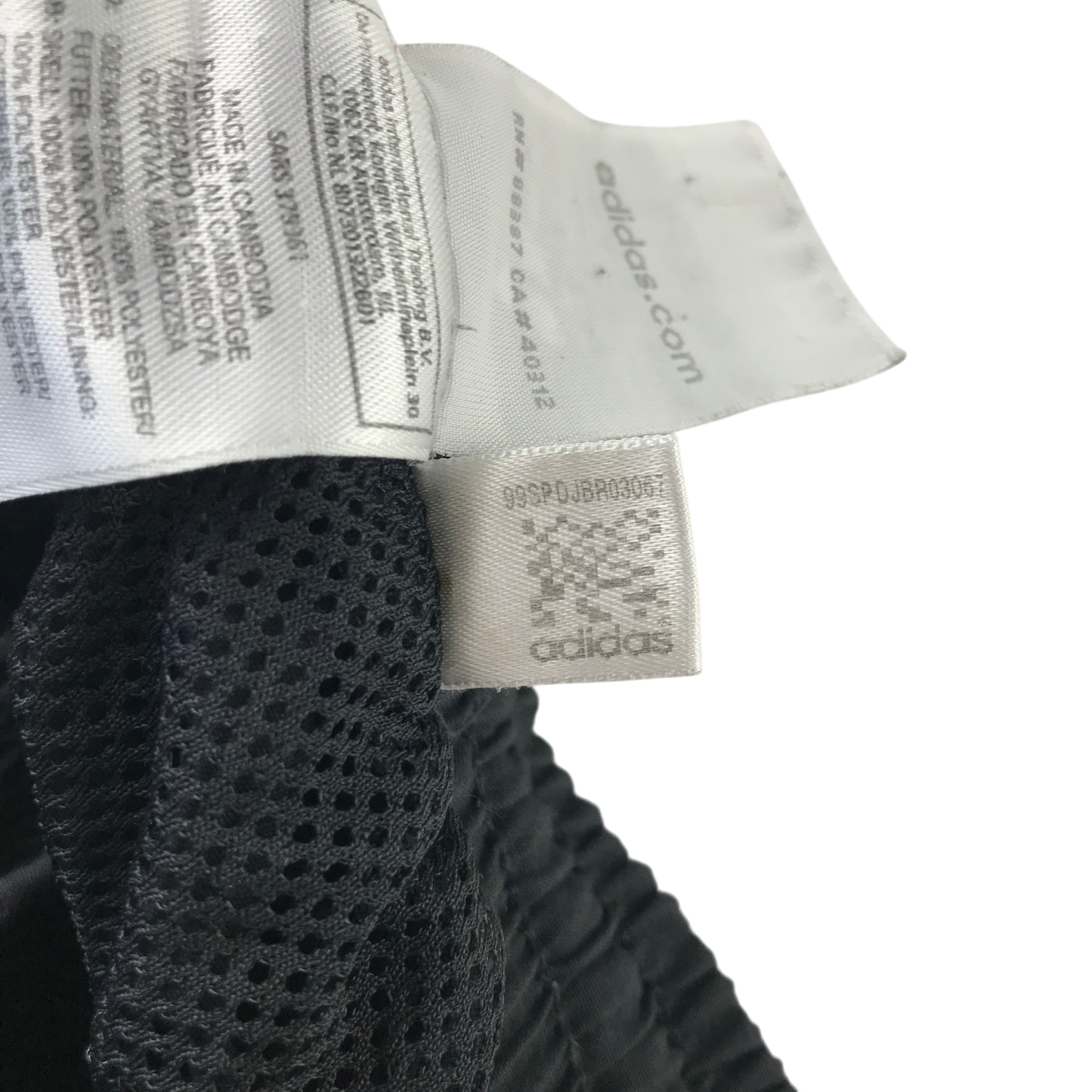 Adidas XXS black trackies