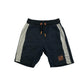 F&F shorts 7-8 years grey navy with white strip on both sides