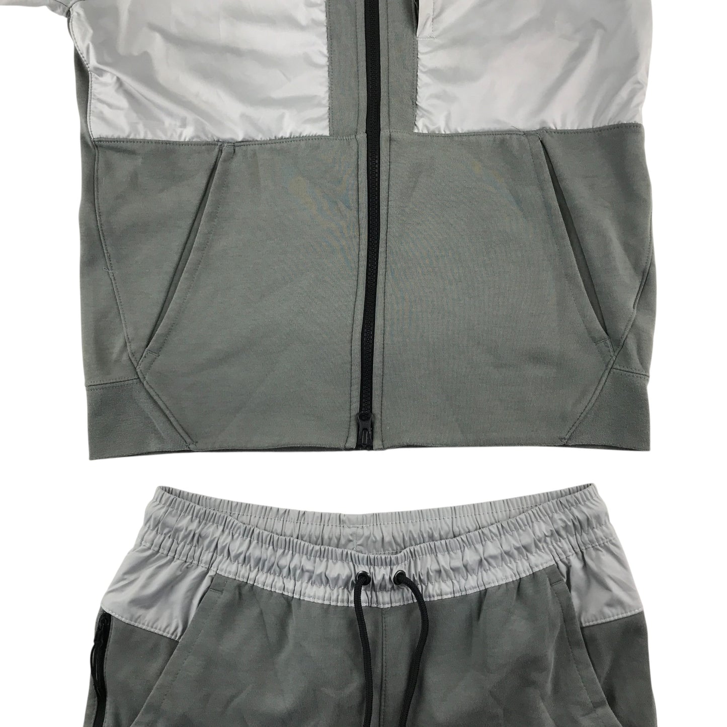 Nike tracksuit adult size XS grey panelled design